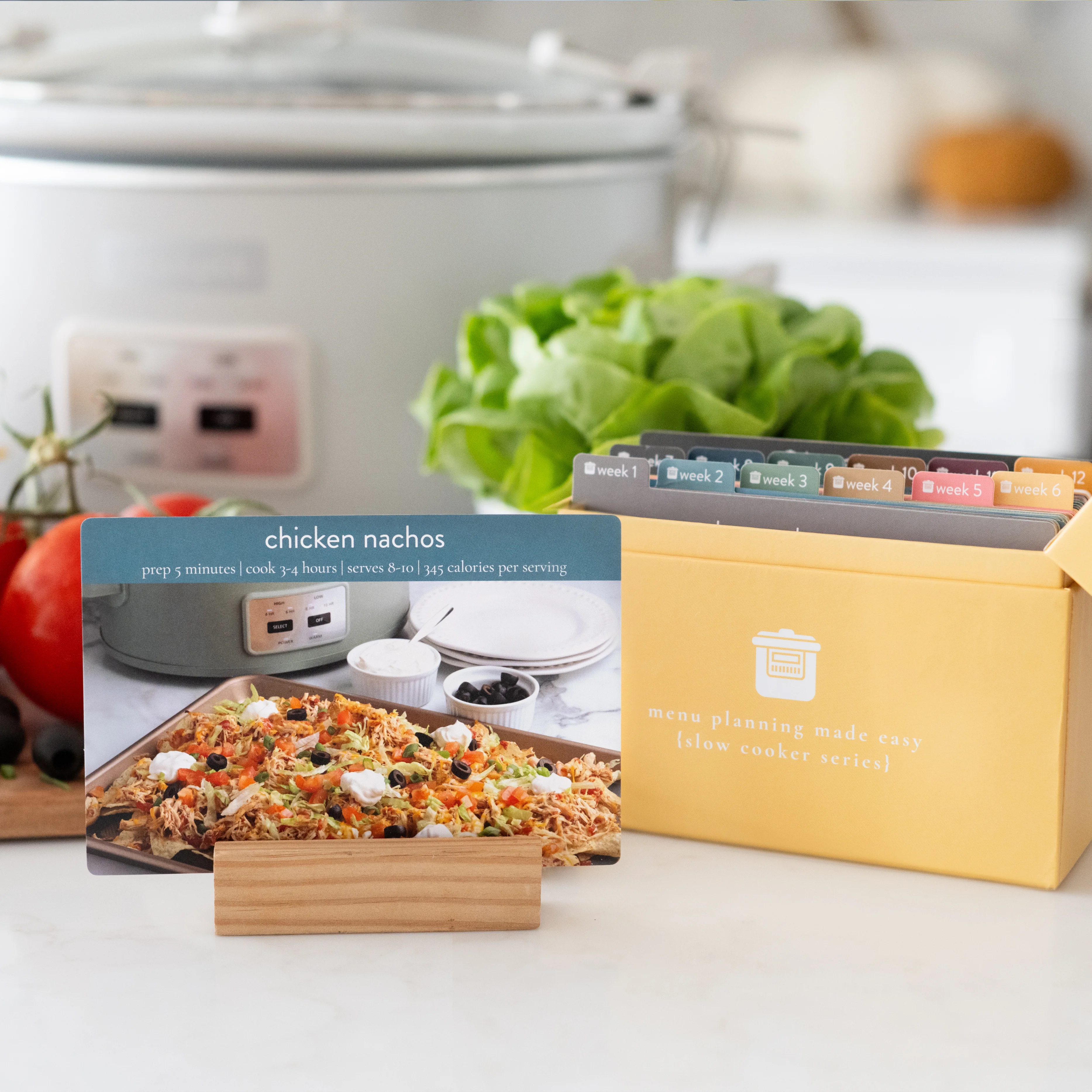 Slow Cooker Menu Plans Pack - Photo Edition