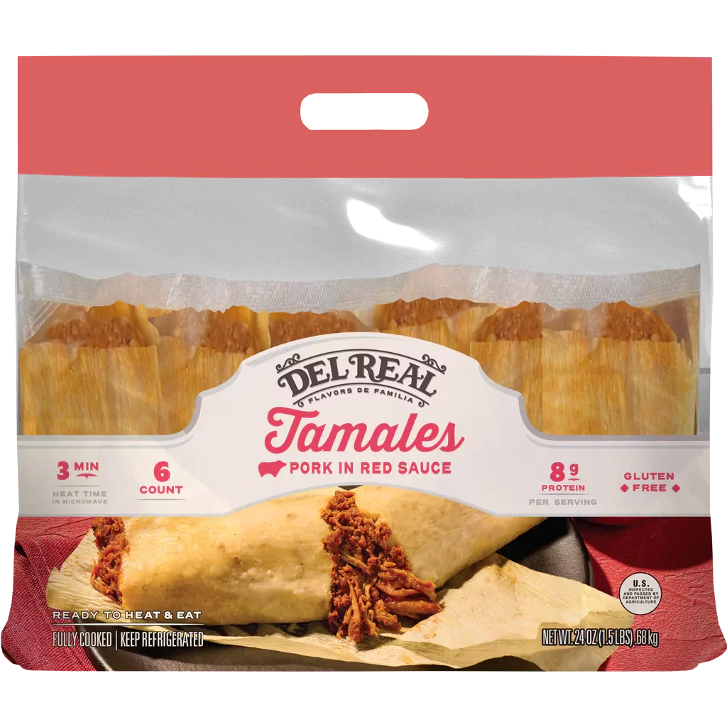 PORK IN RED SAUCE TAMALES