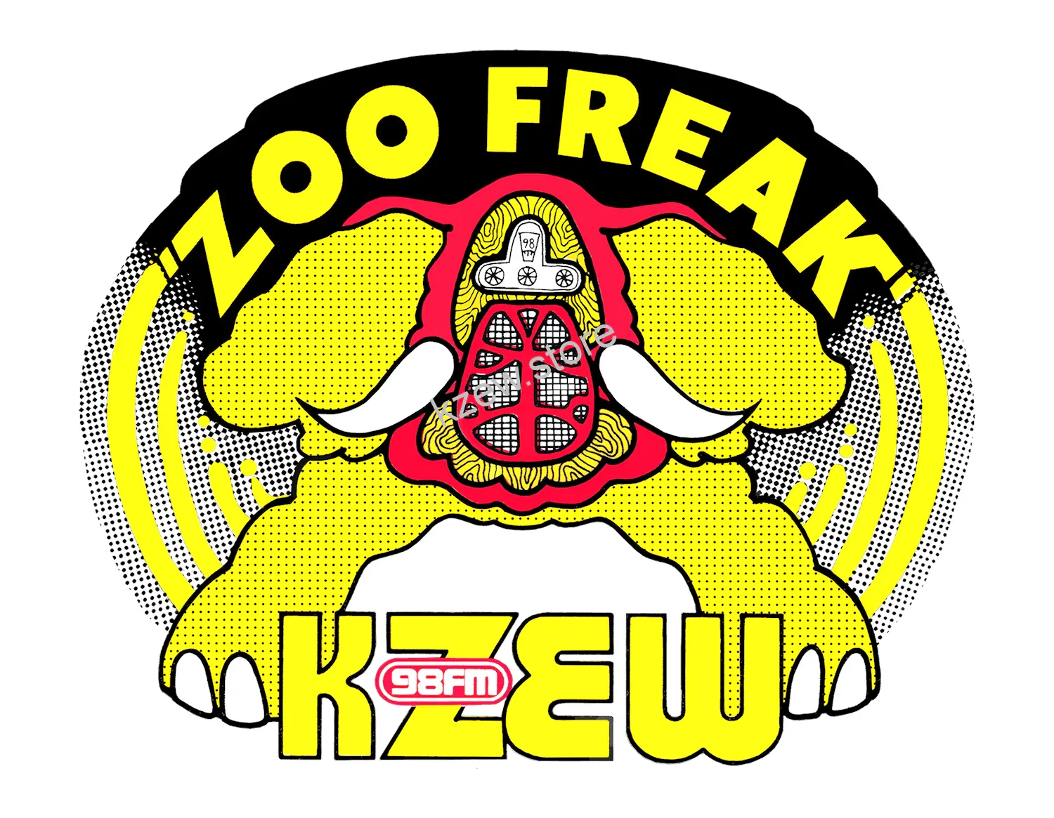 Zoofreak76 Sticker