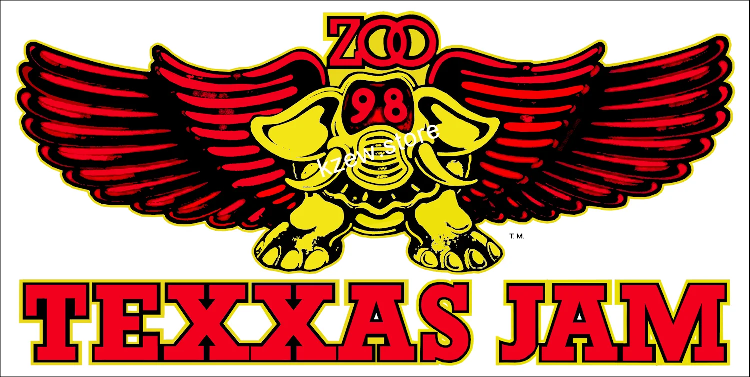 TEXXAS JAM Sticker-1978