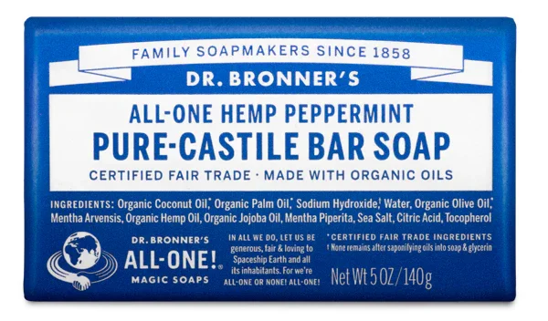 Peppermint - Pure-Castile Magic Bar Soap