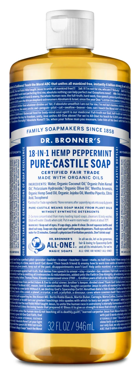Peppermint - Pure-Castile Magic Soap