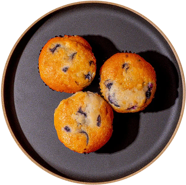 34 - Blueberry Protein Muffins