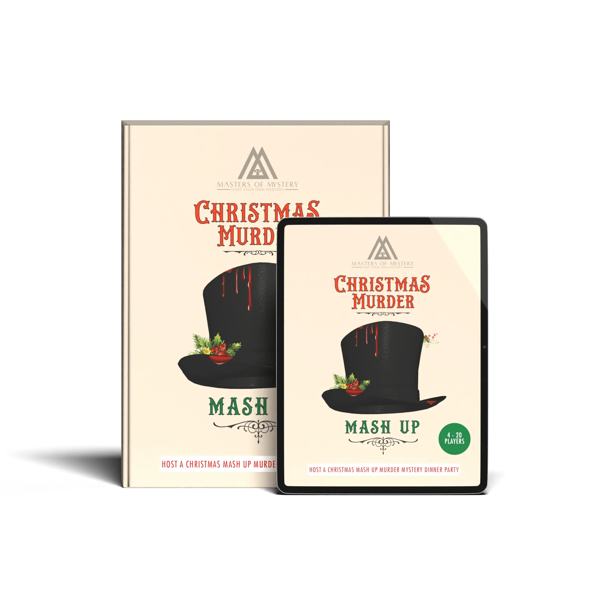 Christmas Murder Mystery Host Your Own Dinner Party Game Kit