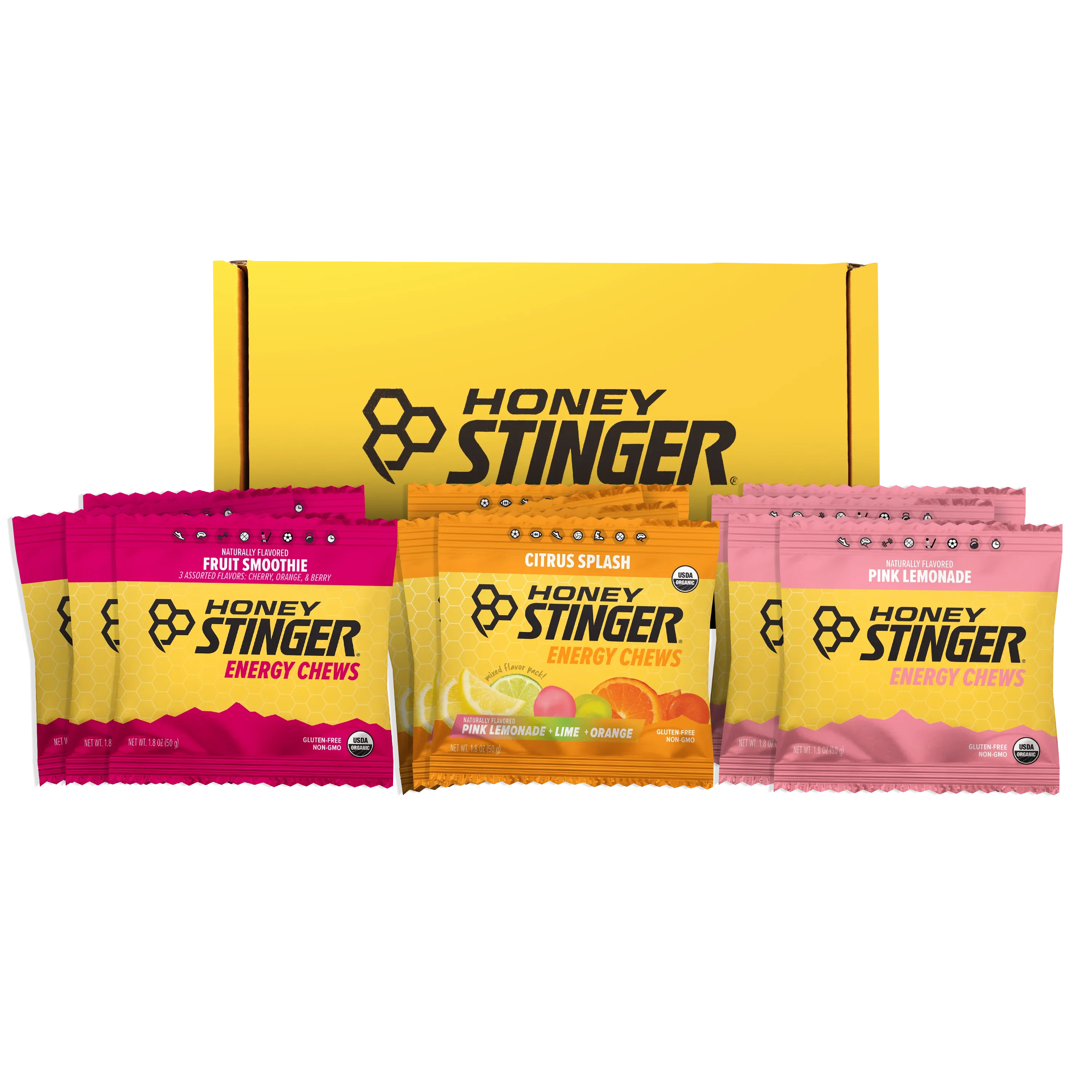 Energy Chew Variety Pack of 12