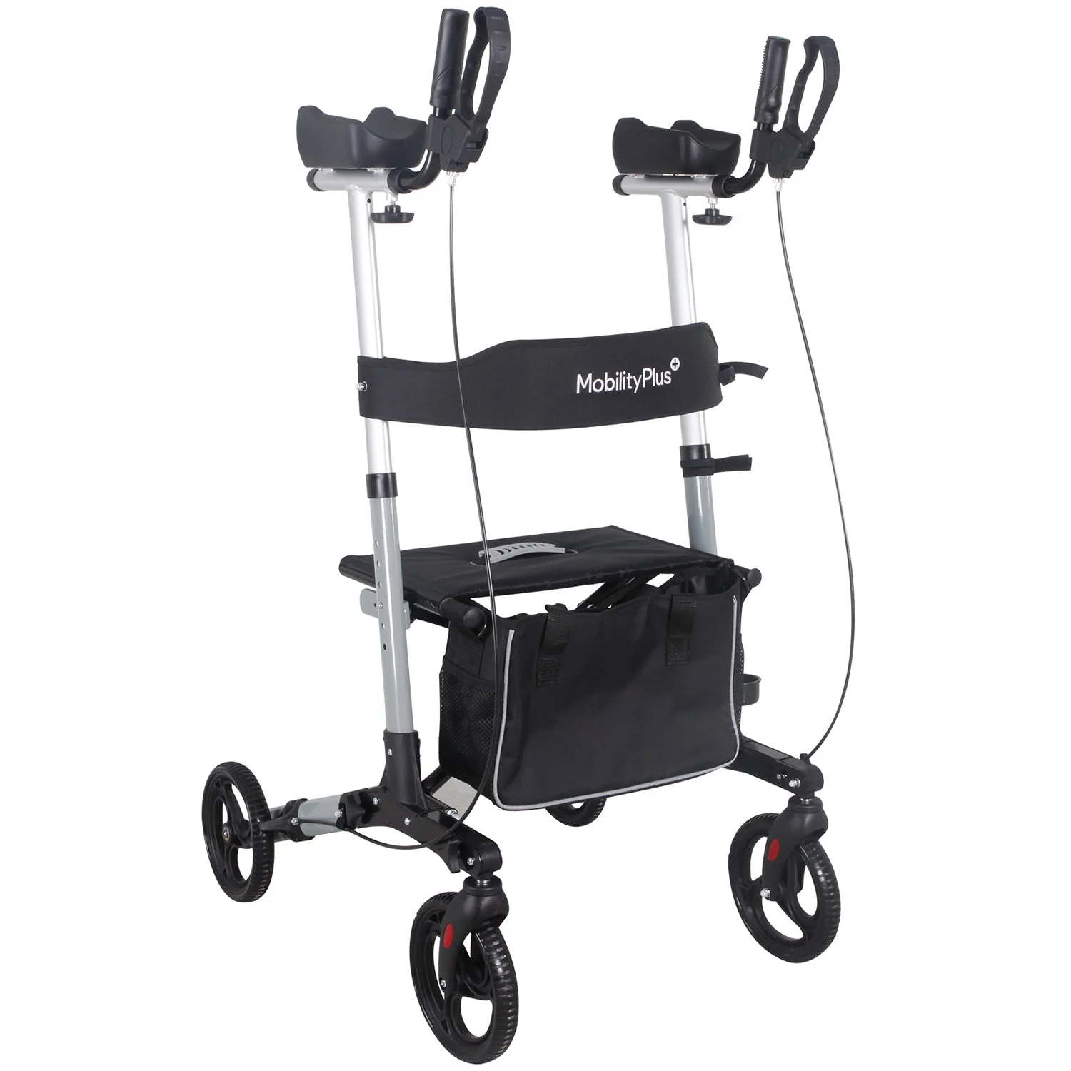 MobilityPlus+ Upright Rollator with Forearm Support