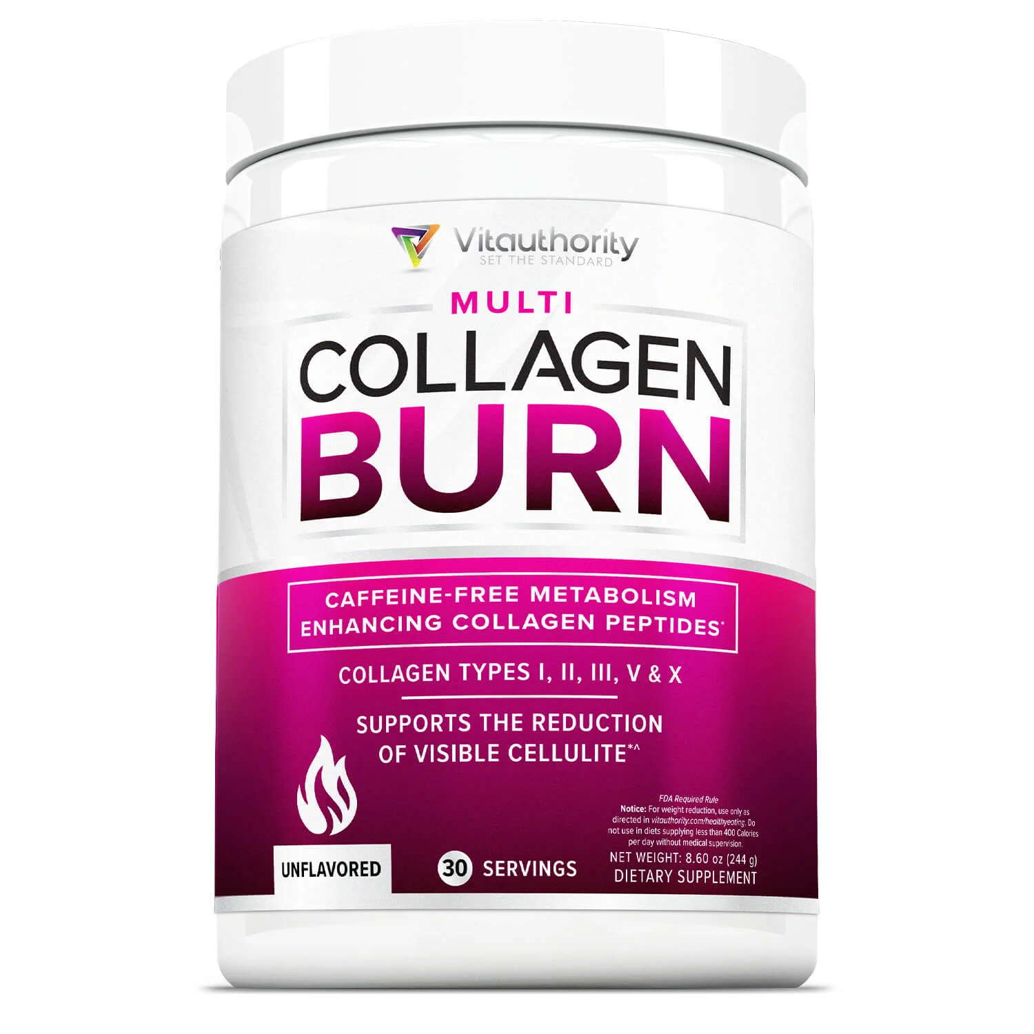 Multi Collagen Burn Powder - Unflavored