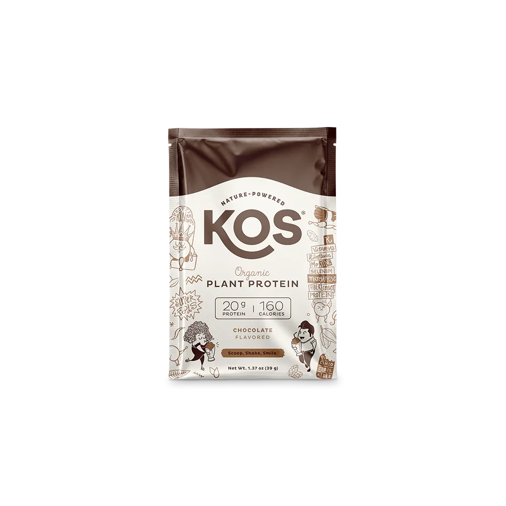 Organic Plant Protein, Chocolate, Single Serving