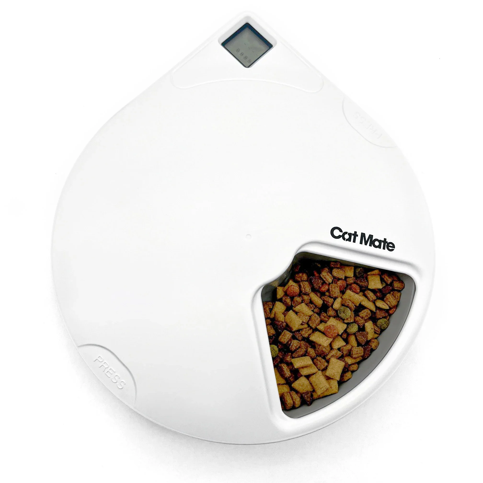 Cat Mate C500 Five-meal Automatic Pet Feeder with Digital Timer - For Cats & Dogs