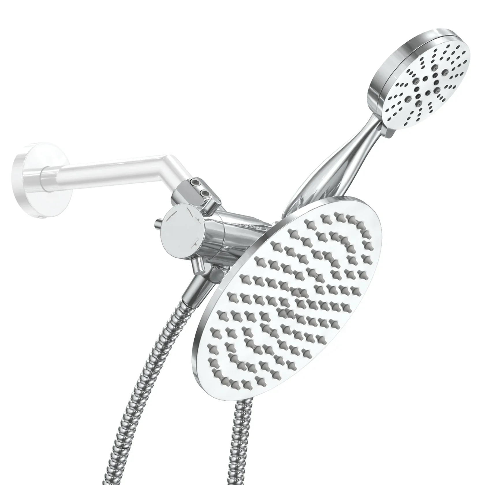 3-Spray Dual Shower Head Set