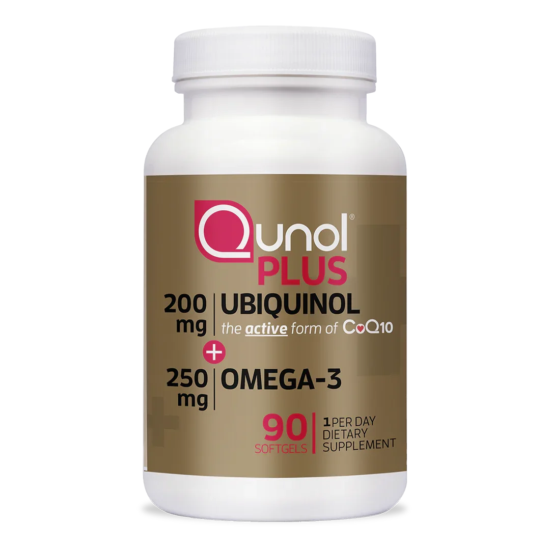 Plus Ubiquinol + Omega-3, 200mg + 250 mg