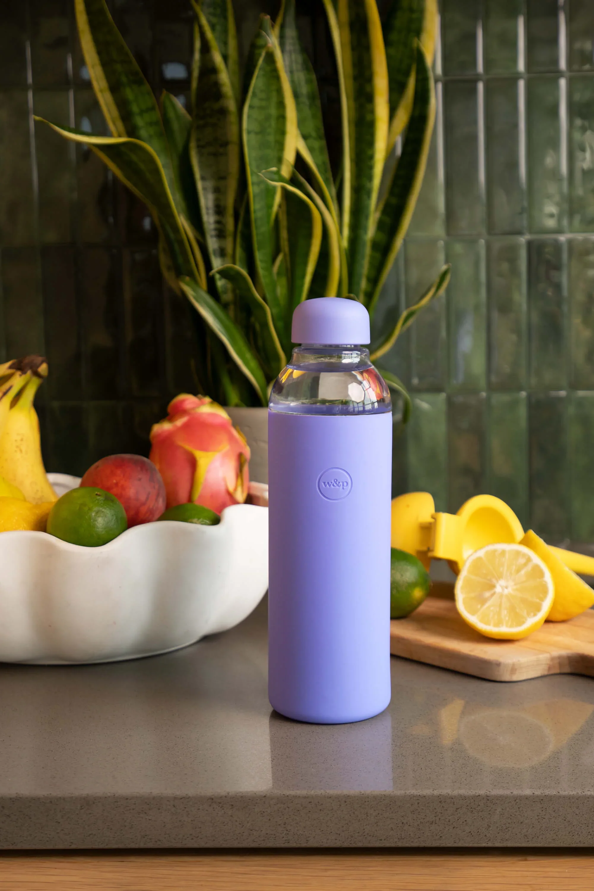 Glass Water Bottle