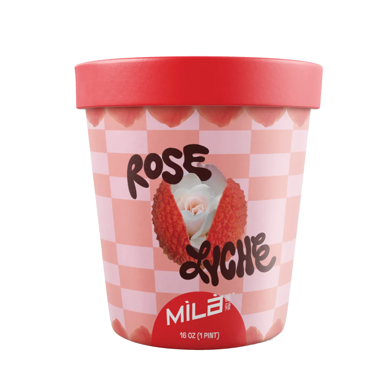 Rose Lychee Ice Cream