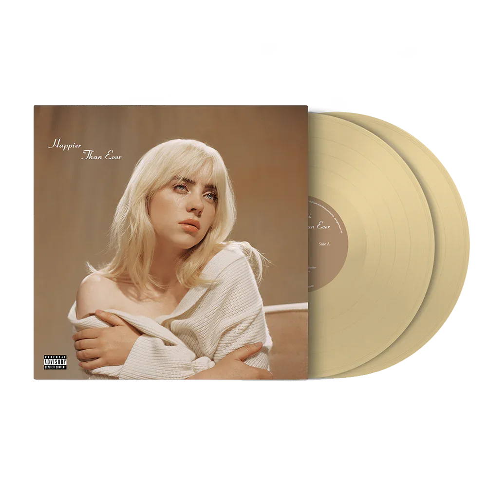'Happier Than Ever' Exclusive Golden Yellow Vinyl
