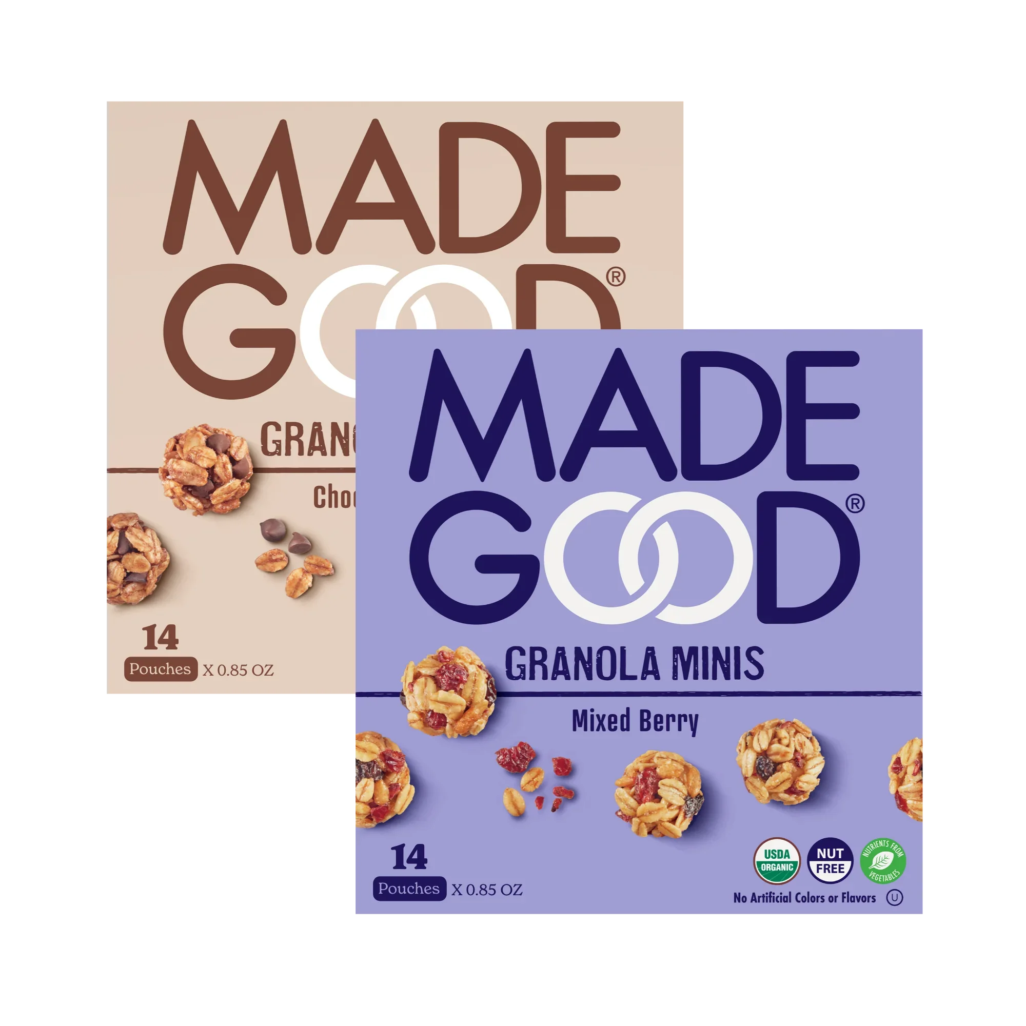 Chocolate Chip and Mixed Berry Granola Bites