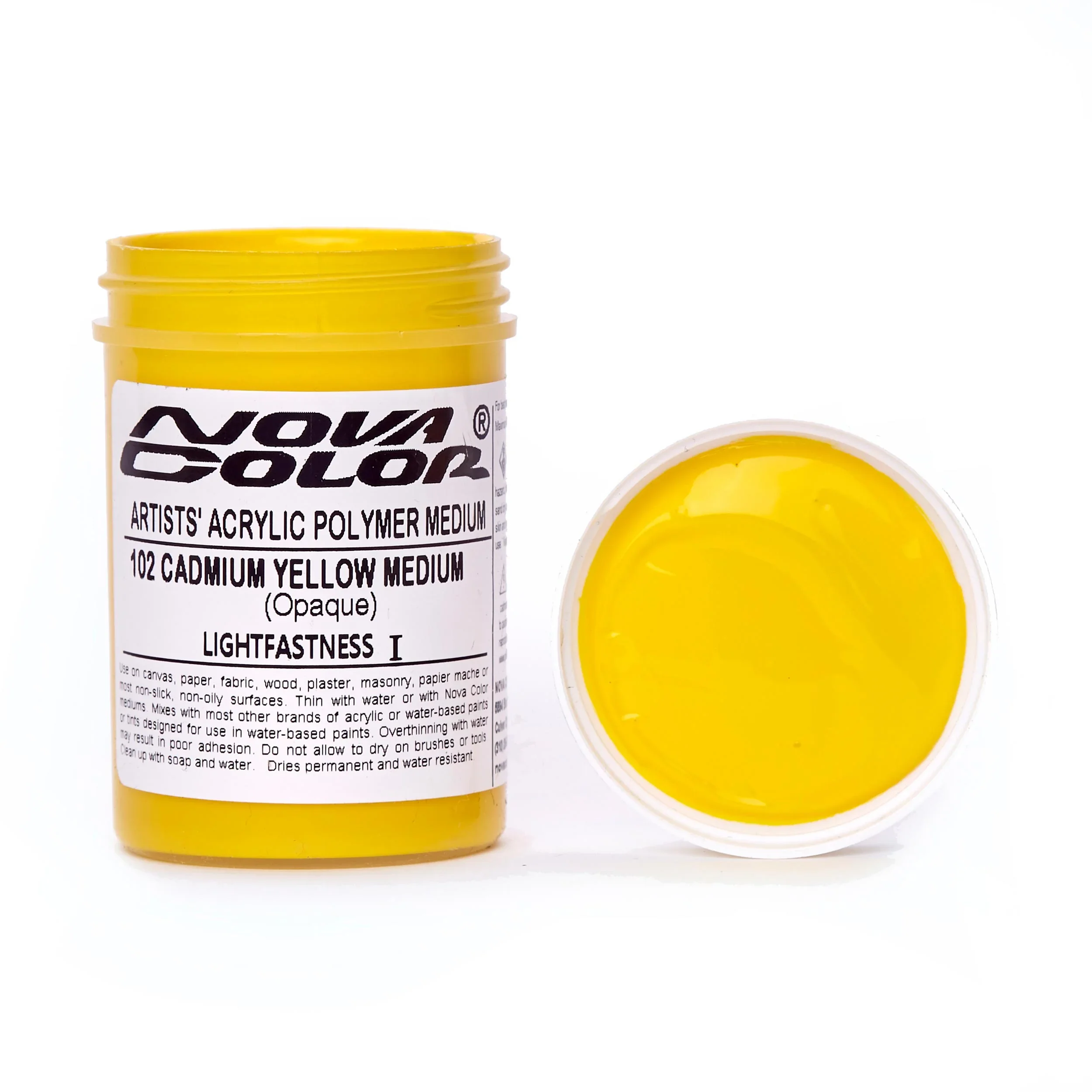 #102 Cadmium Yellow Medium - Lightfastness: | ** - Opaque