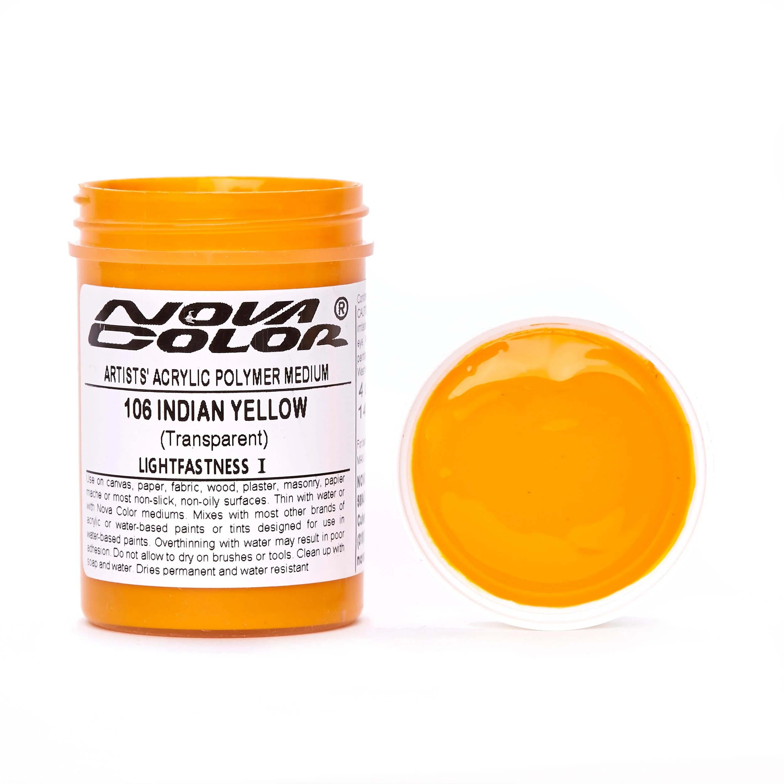 #106 Indian Yellow Acrylic Paint