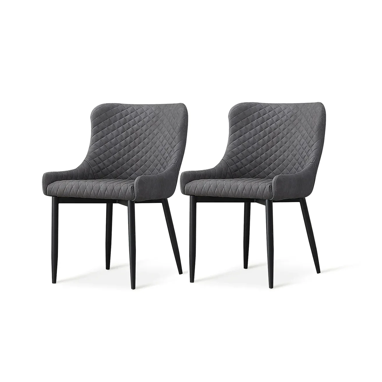 Kyle Dining Chairs [Set of 2] [Pu Leather]