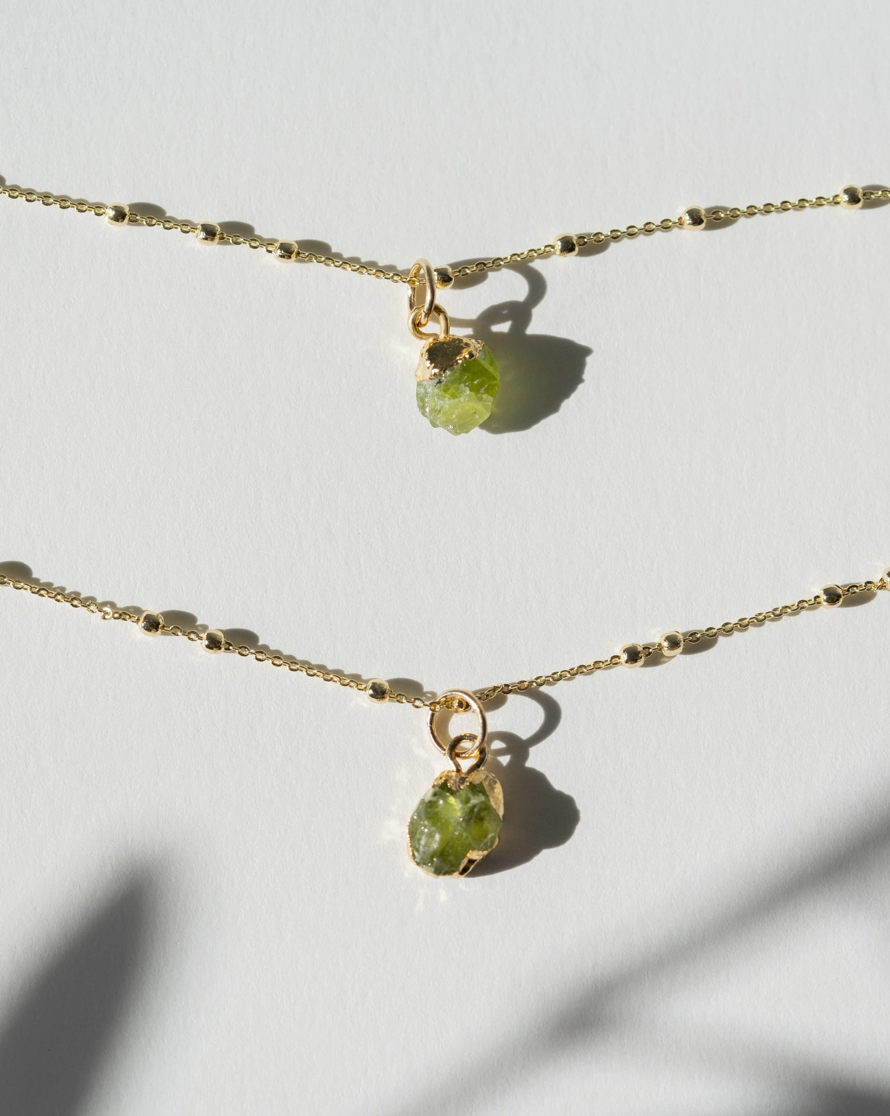 August Birthstone | Peridot Necklace