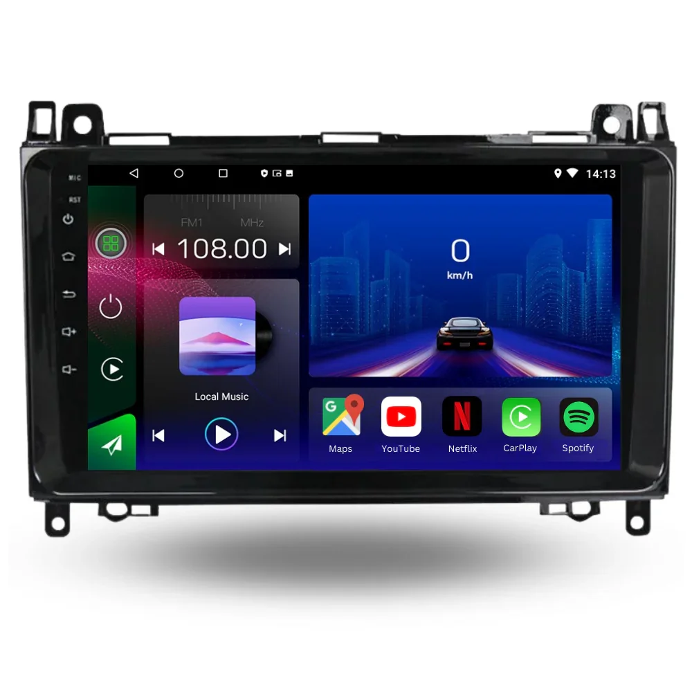 Mercedes Sprinter Vito Viano | VW Crafter | Android 14 | Car Stereo | Head Unit