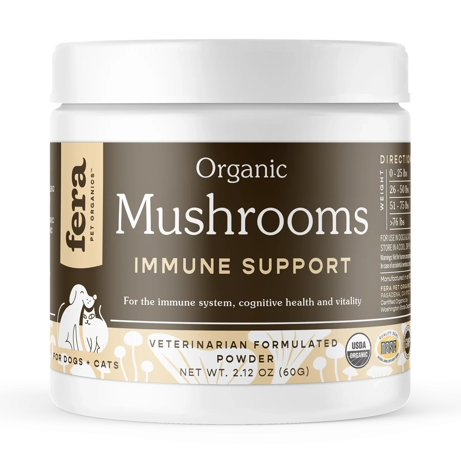 USDA Organic Mushroom Blend for Immune Support