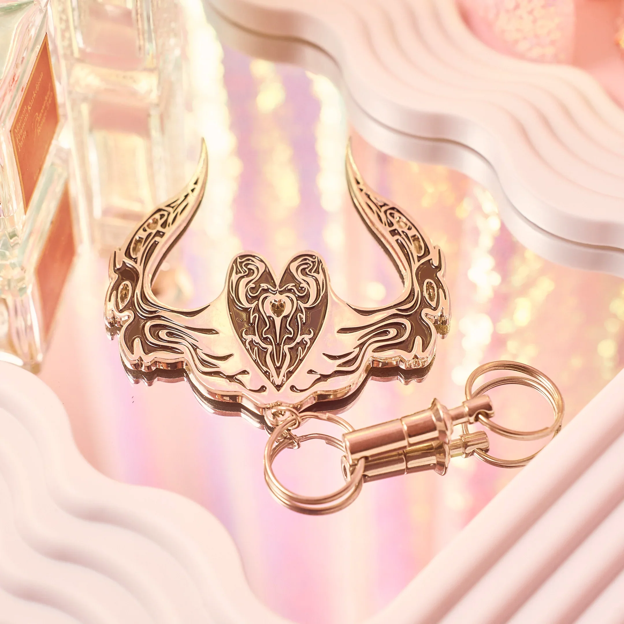 Noir Fatale Safety Keychain