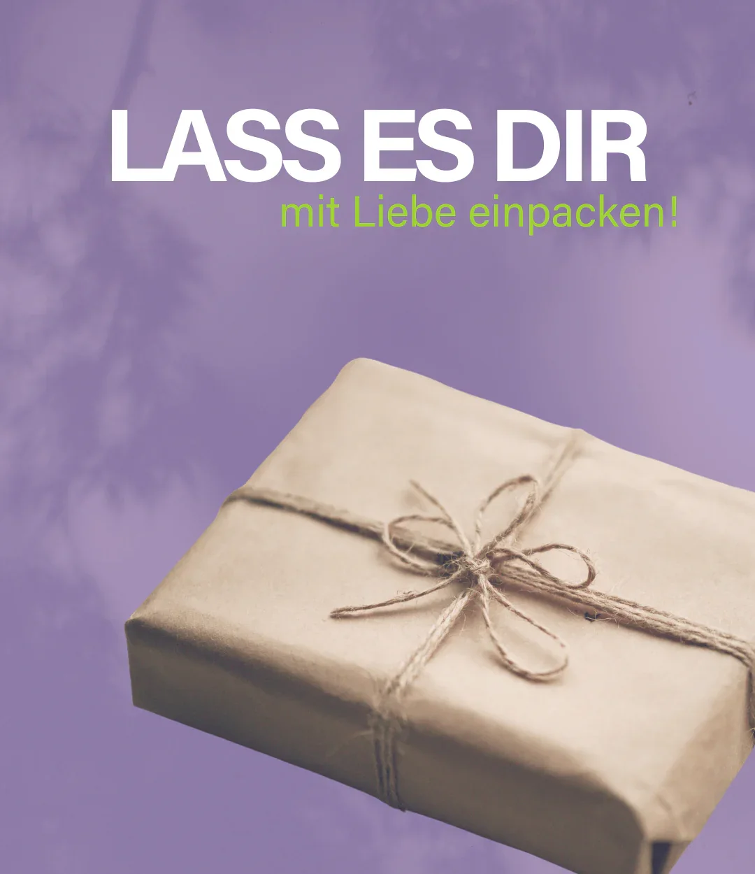 Geschenkverpackung & Grußkarte