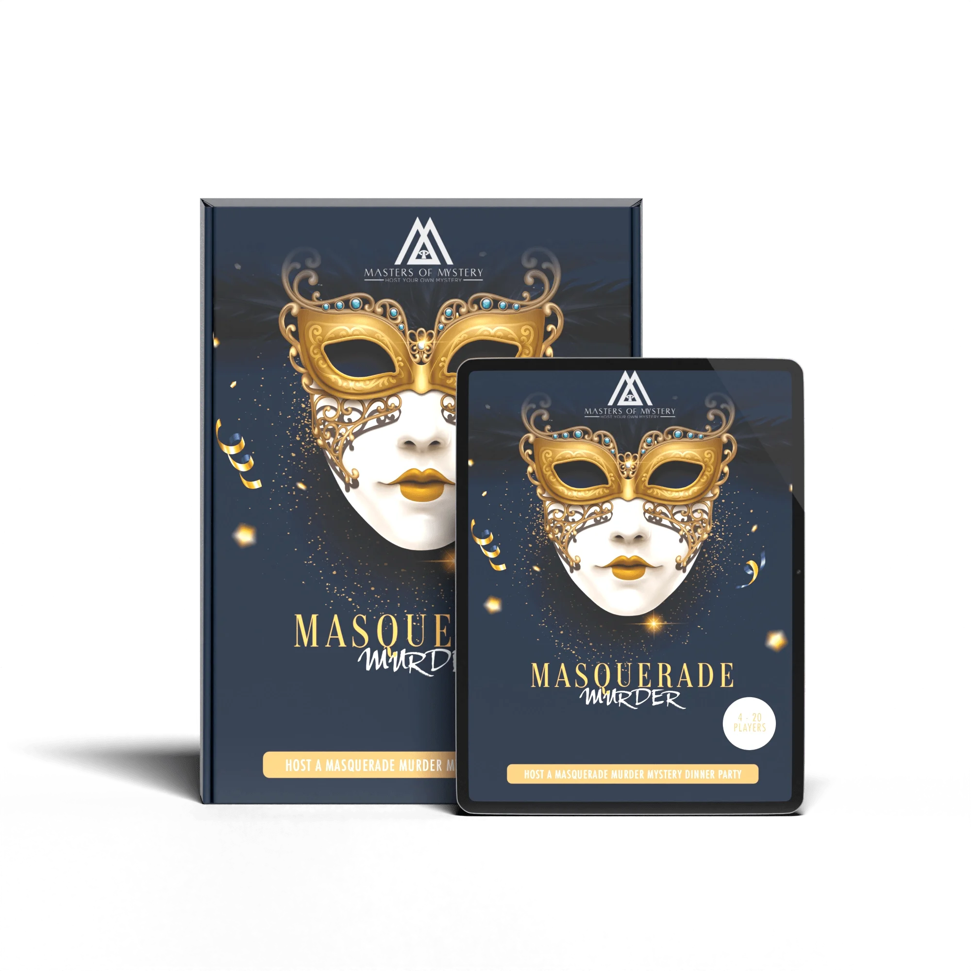 Masquerade Ball/Carnival Murder Mystery Host Your Own Game Kit