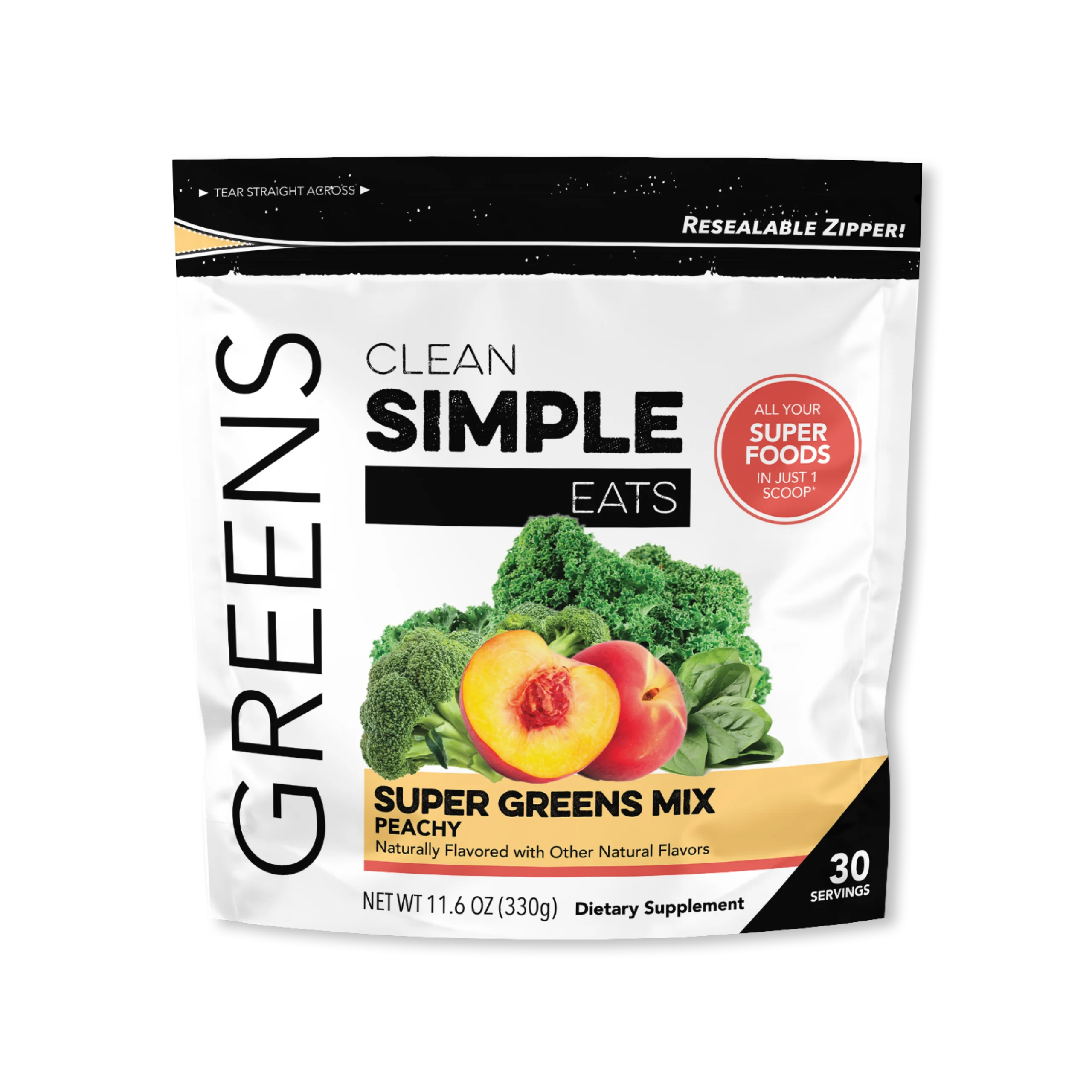 Greens: Peachy Greens Mix (30 Servings)