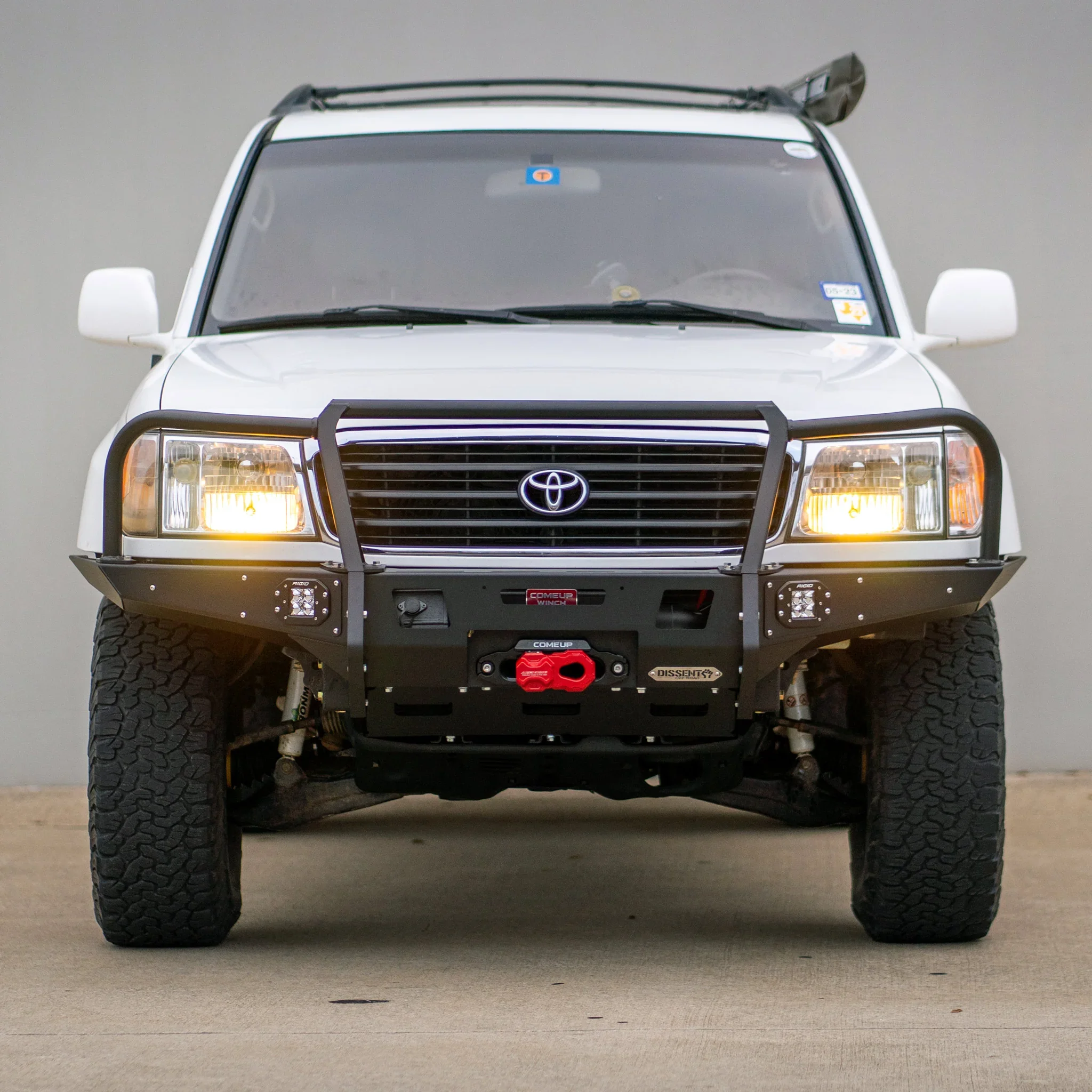 LC100/LX470 Ultra-high Clearance Modular Front Bumper