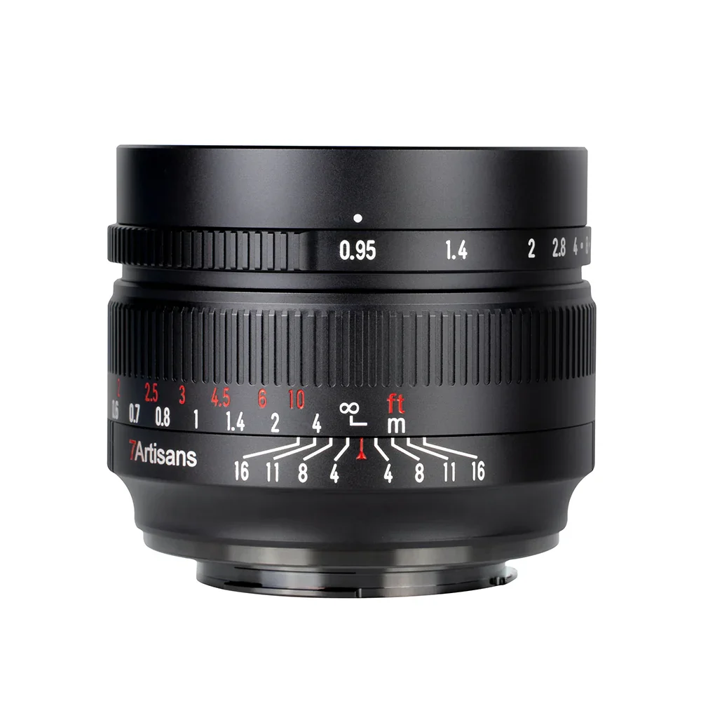 MF 50mm f/0.95 APS-C lens for E/EOS-R/FX/M43/Z