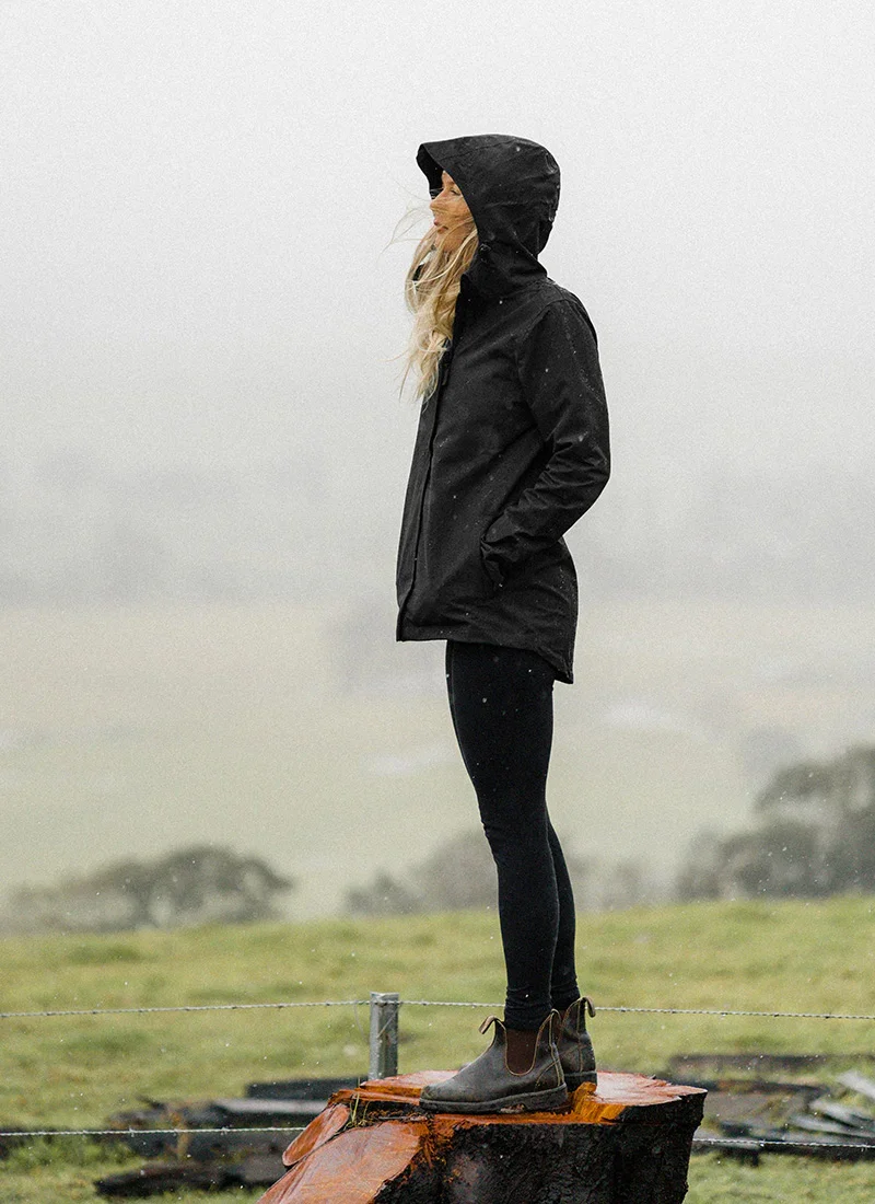 Elements Waterproof Jacket - Black