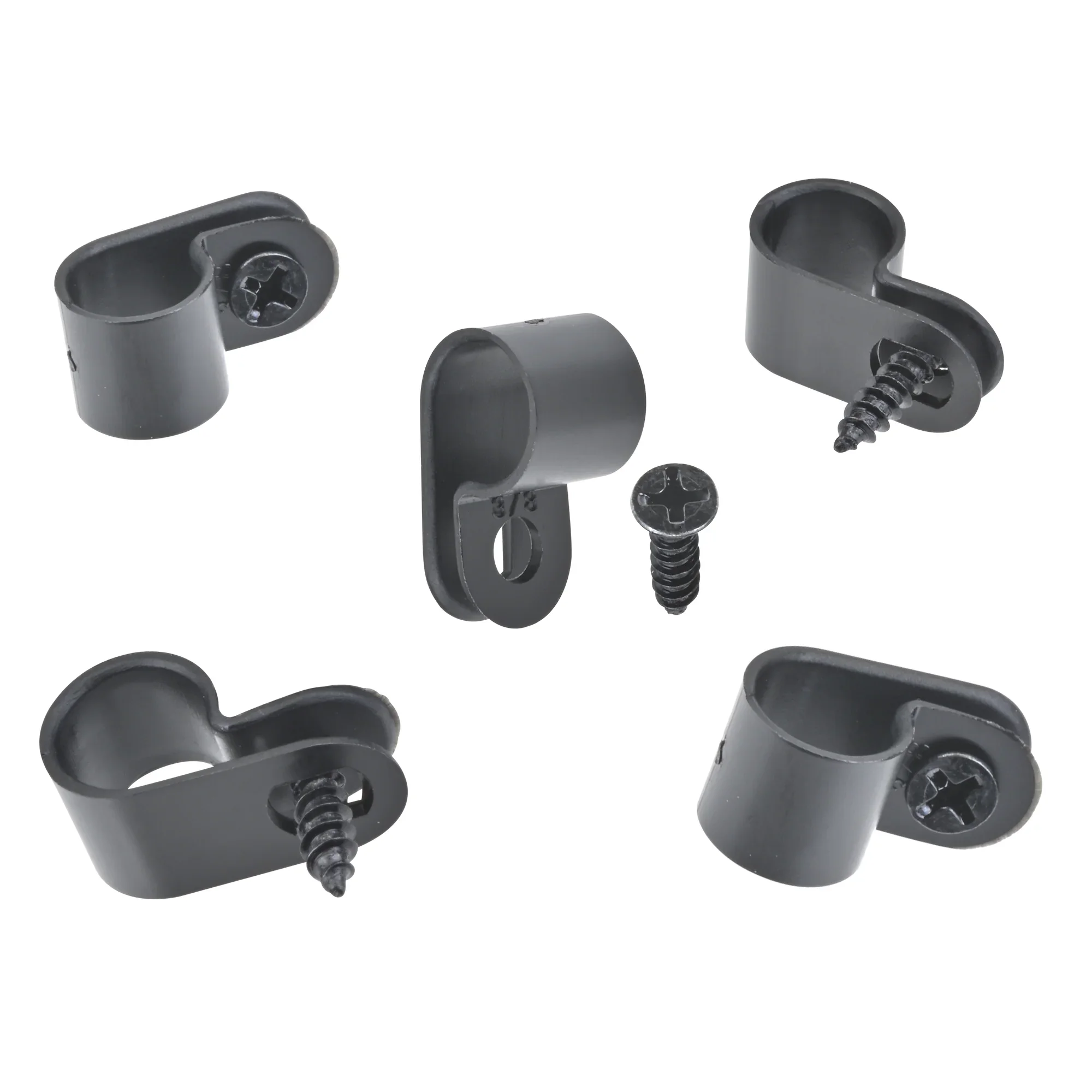 Power Cord Cable Clamps (5 Piece Kit)