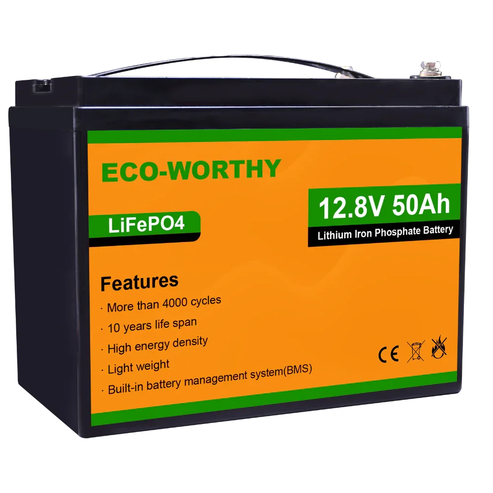 12V 50Ah LiFePO4 Lithium Batterie
