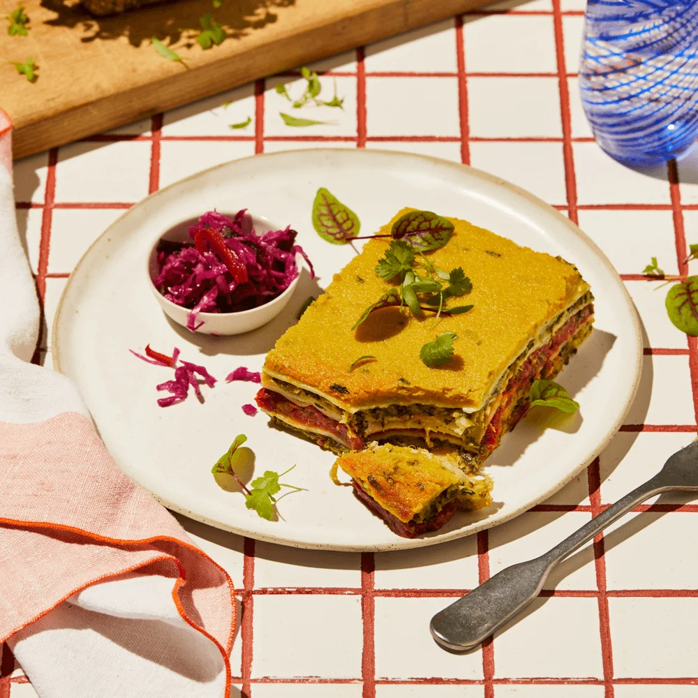 Spinach & Eggplant Lasagne