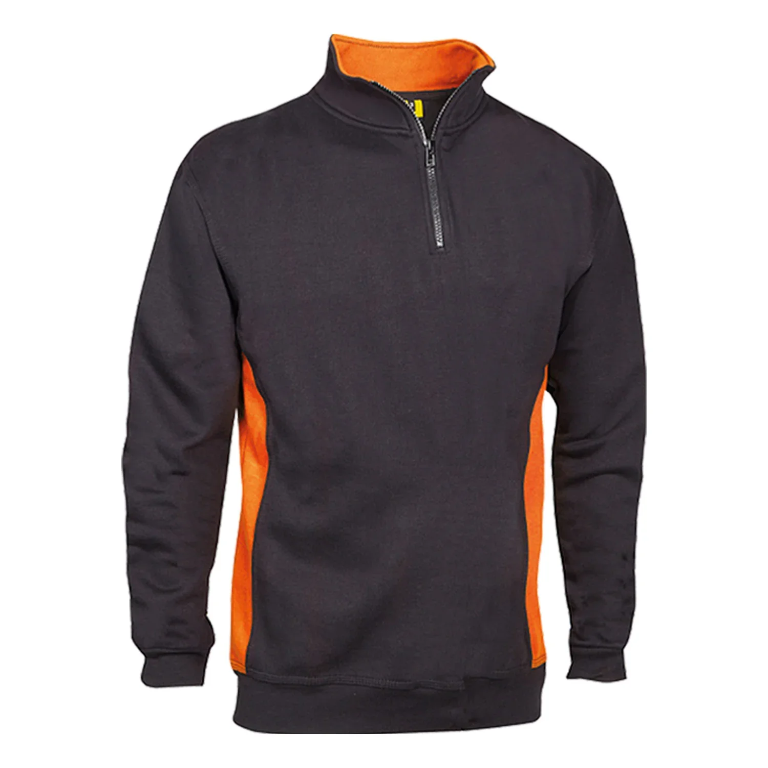 Two Tone Quarter Zip Sweatshirt