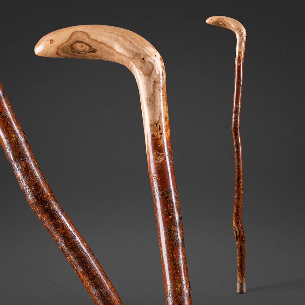 Assorted Hardwood Root Rustic Walking Cane