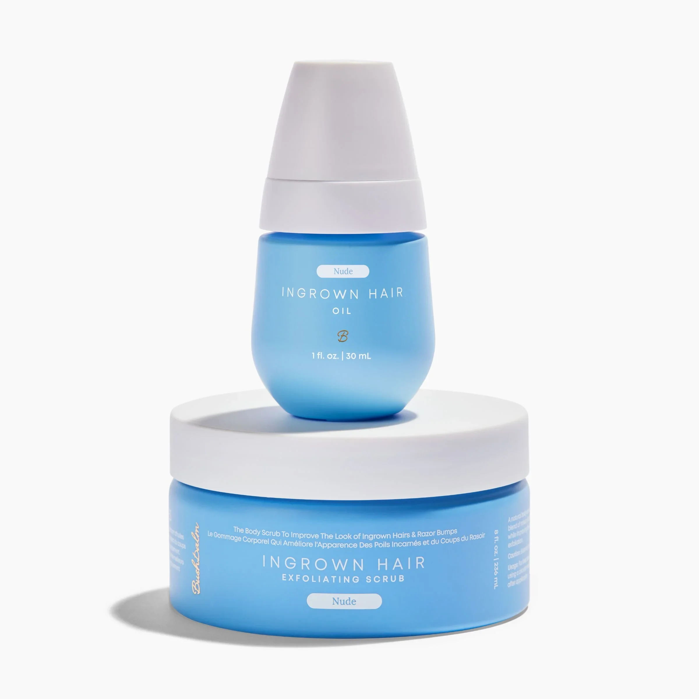 Nude Ingrown Hair 2 Step Routine