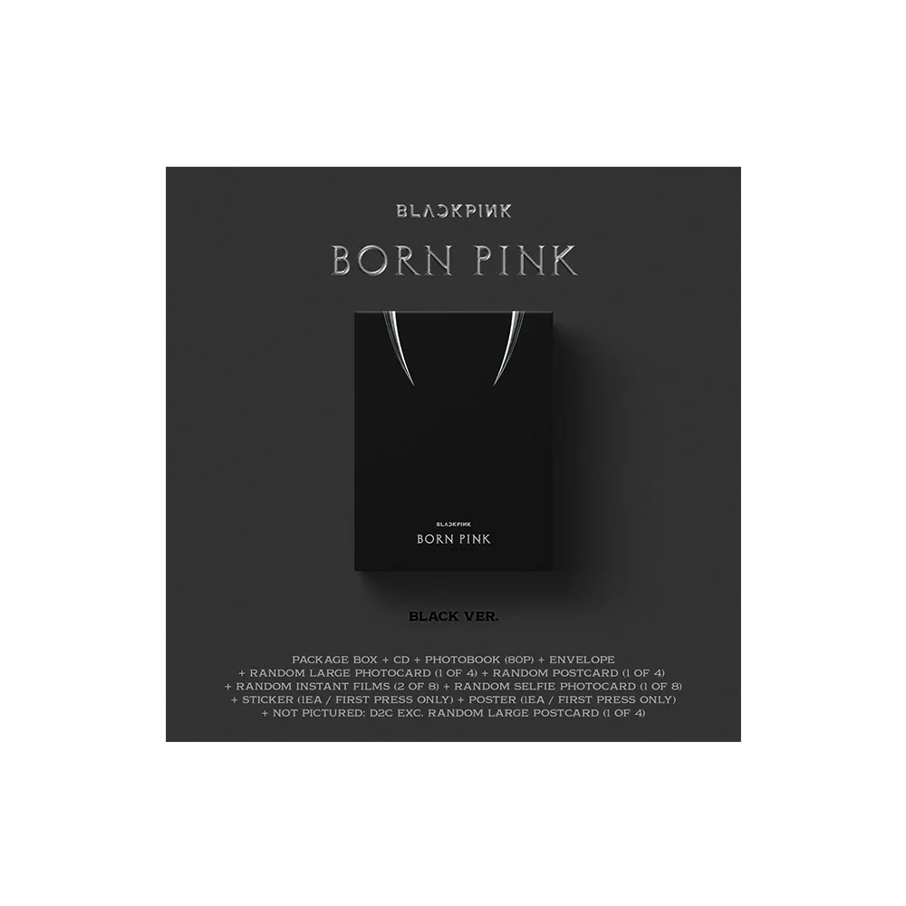 BORN PINK Exclusive Box Set - Black Version