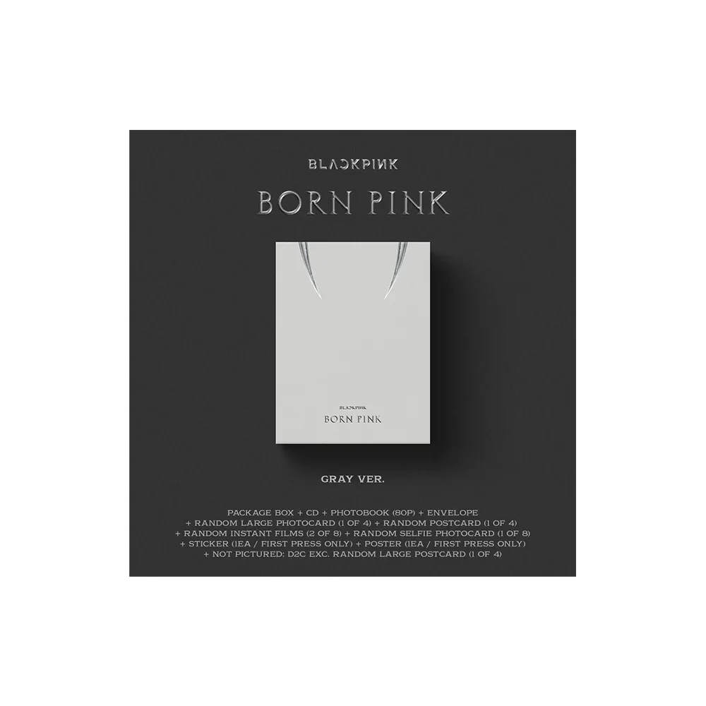 BORN PINK Exclusive Box Set - Gray Version