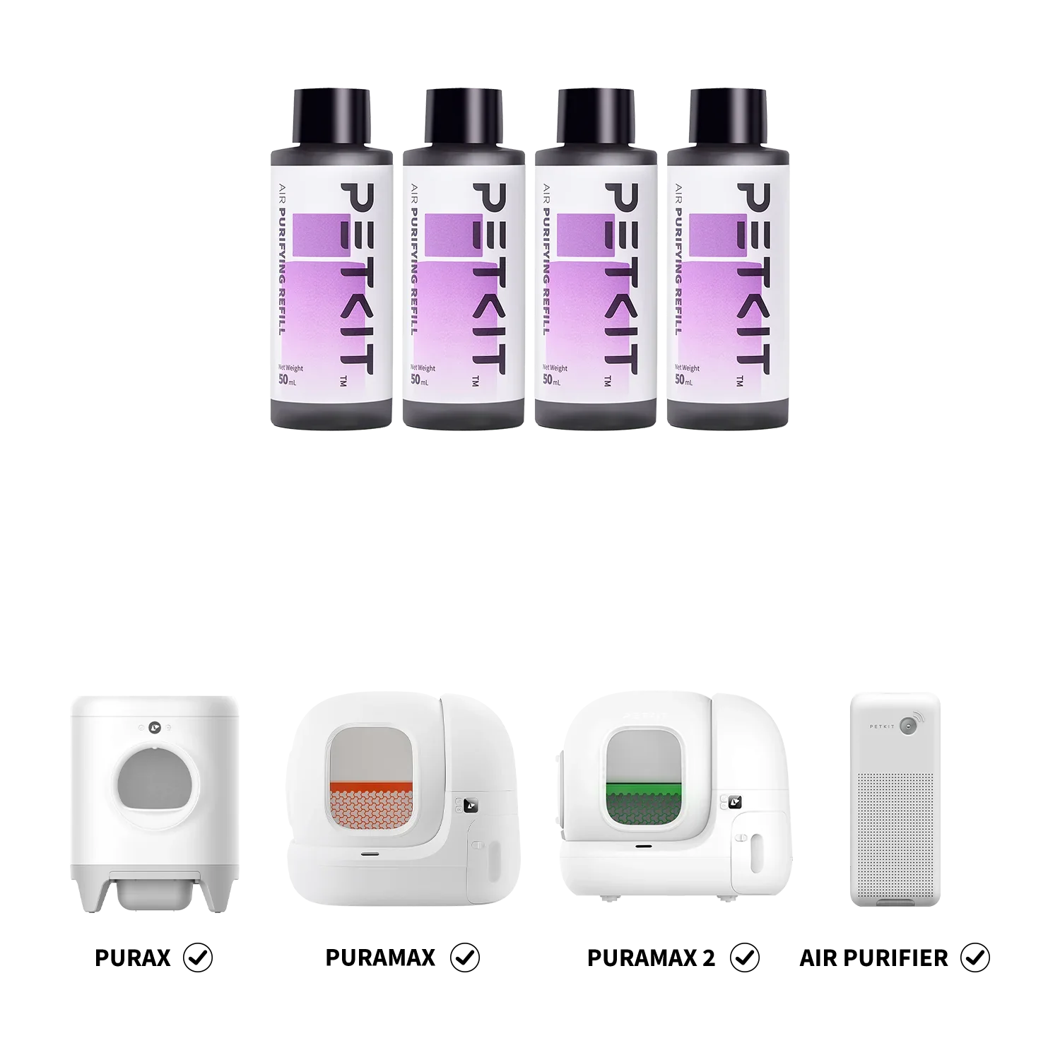 Purifying Liquid Refill（4 bottles）