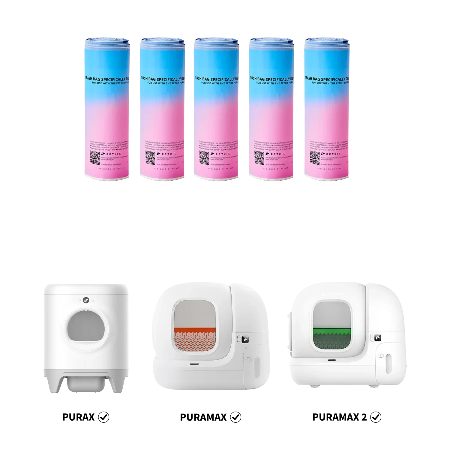 Automatic Litter Box Trash Bag