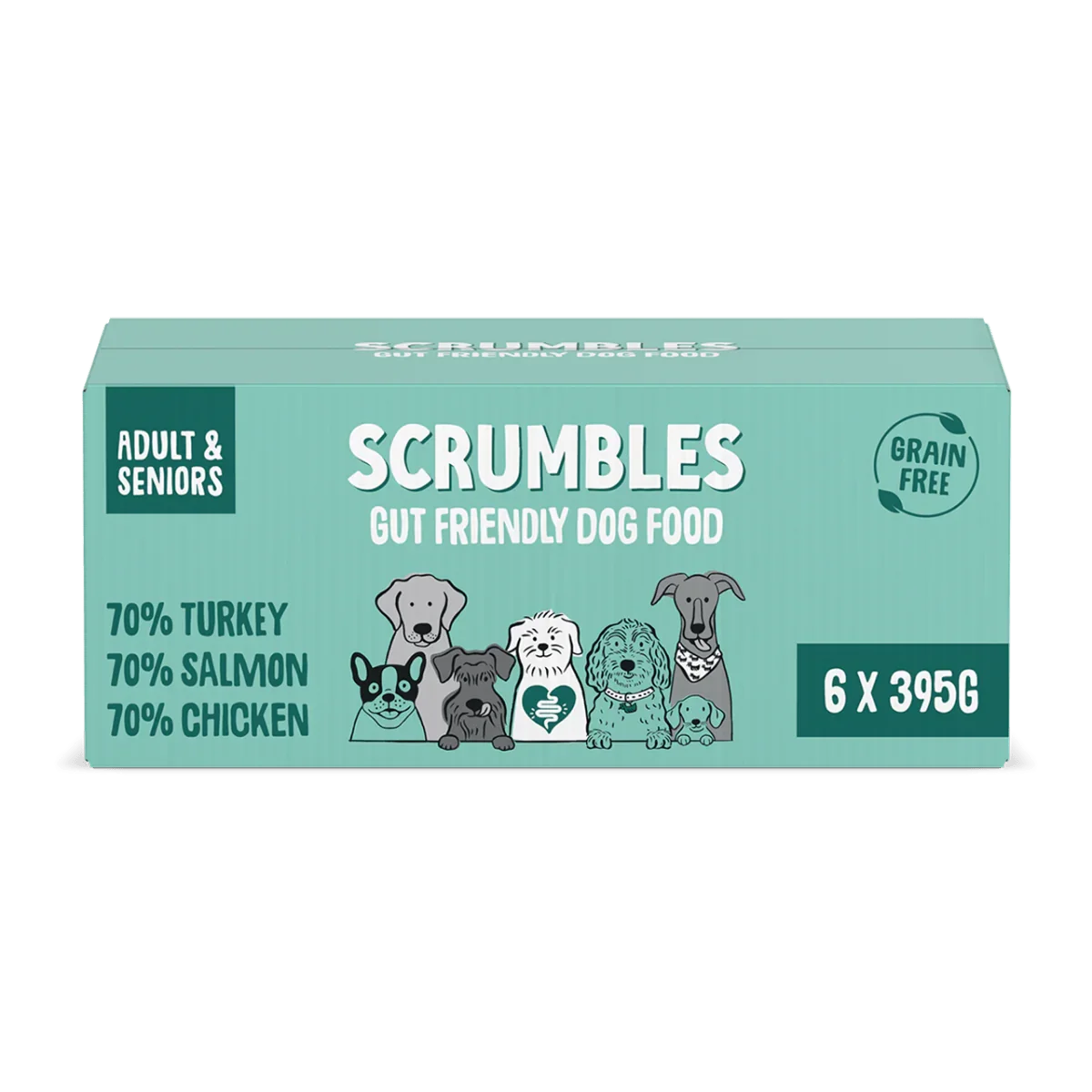 Meat and Fish Wet Dog Food Selection