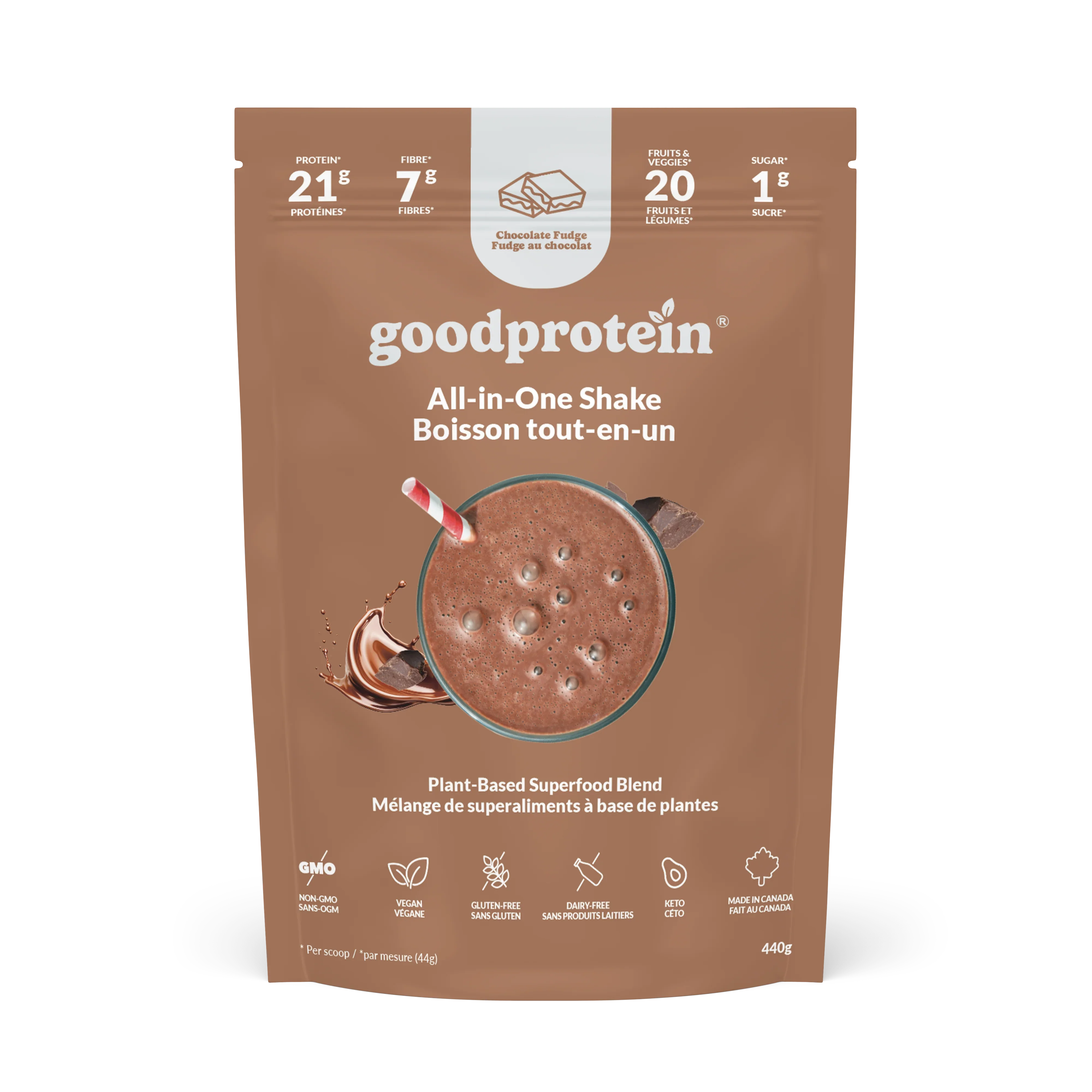 Chocolate Fudge - All-in-One Shake