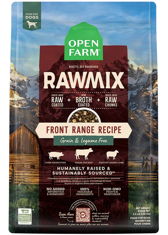 RawMix Front Range Grain-Free Dog Kibble