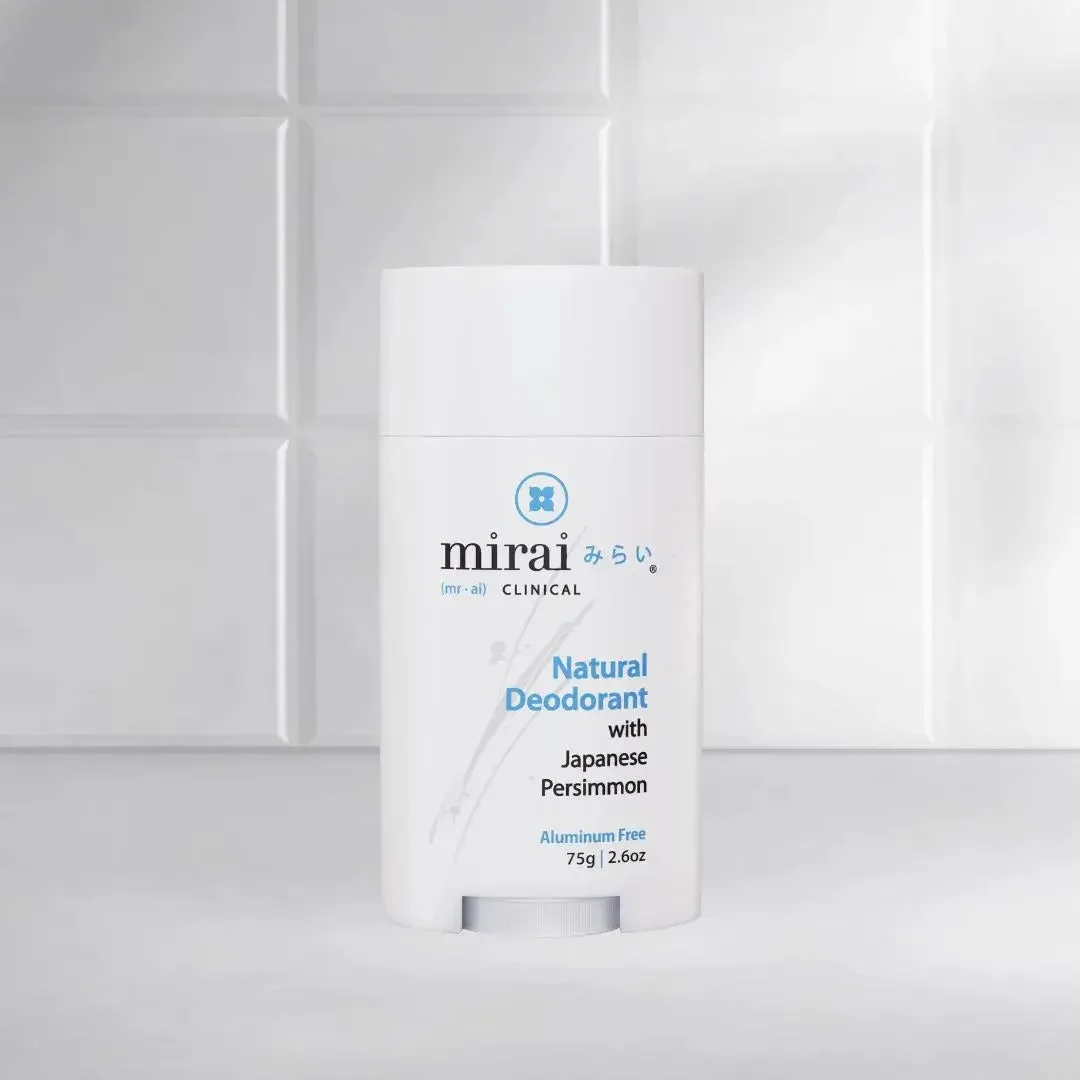 Aluminum Free Natural Deodorant with Persimmon