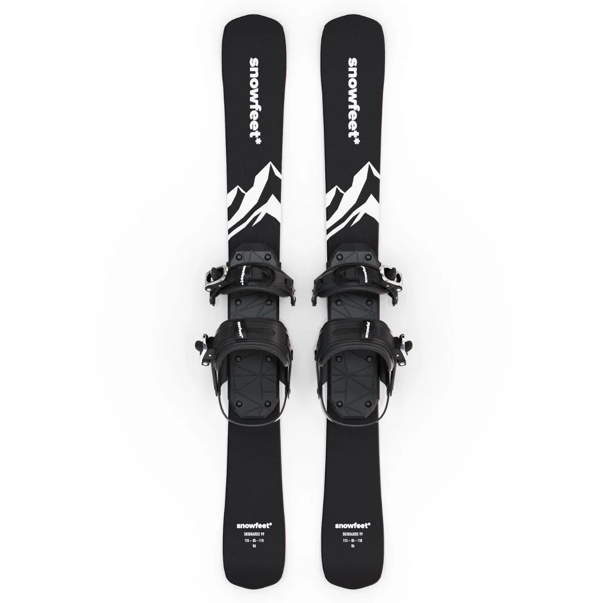 Snowfeet* 99 CM | Skiblades | Snowblades Skiboards Short Skis