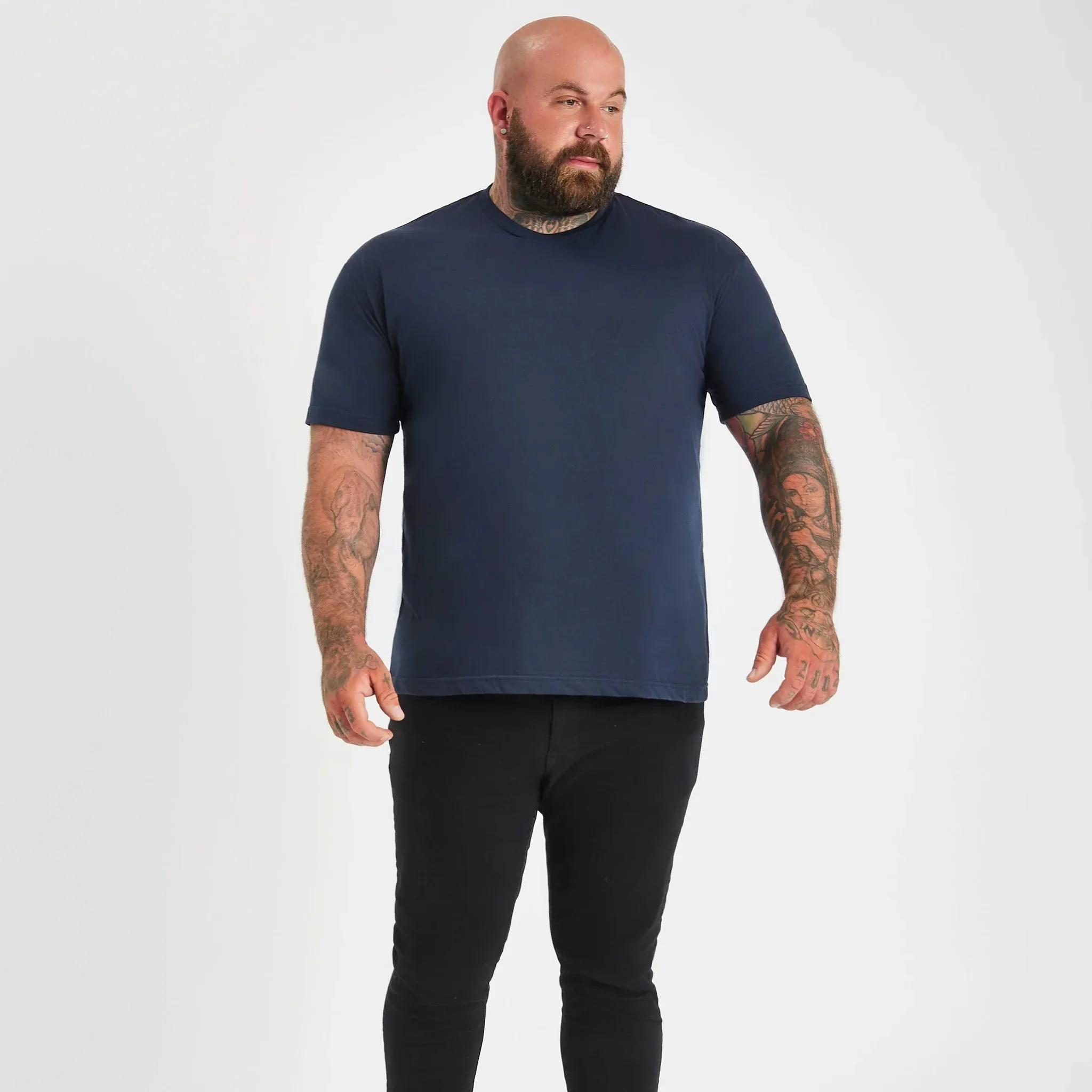 Navy Crew Neck