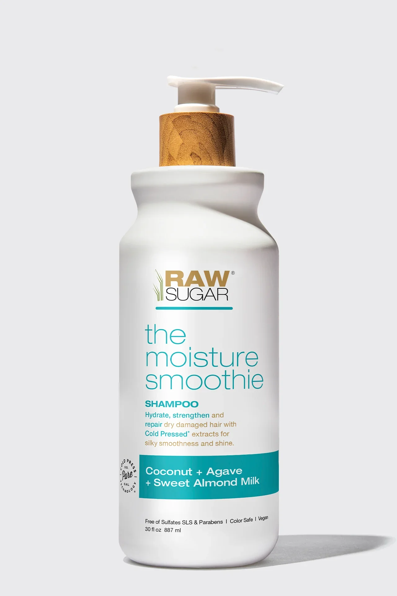 The Moisture Smoothie Shampoo | Coconut + Agave + Sweet Almond Milk | 30 fl oz