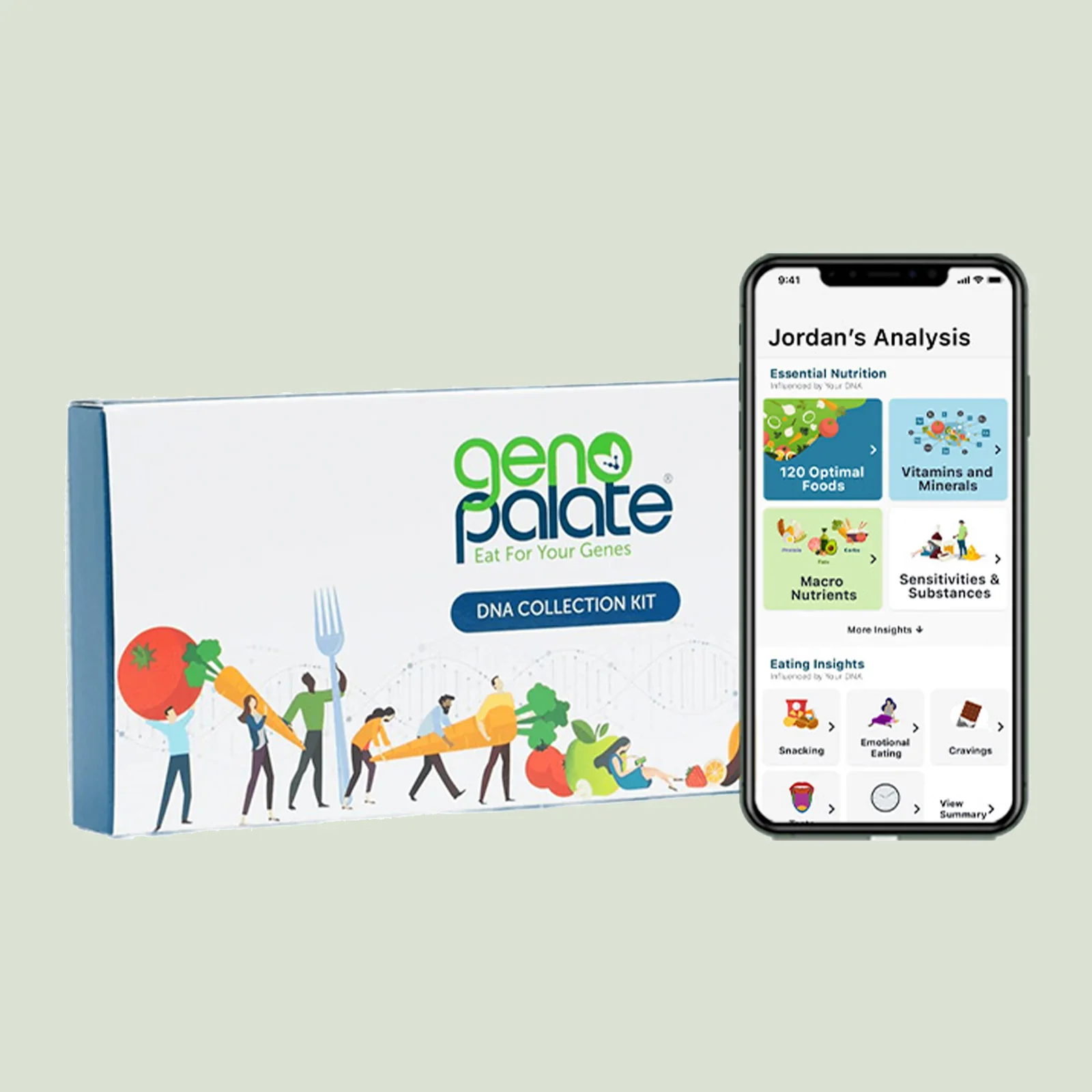 DNA Nutrition Report with Test Kit